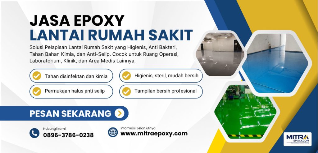jasa epoxy lantai rumah sakit by mitra epoxy